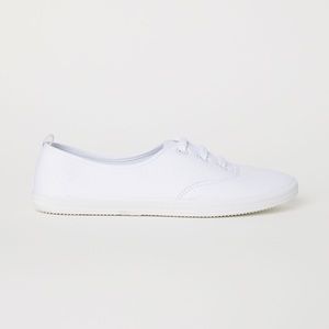 White Cotton Shoes